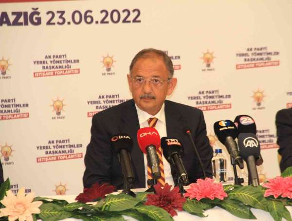 AK Parti Genel Başkan Yardımcısı Mehmet Özhaseki, 'O 6'lı masanın altında üstünde tartışması olan terör partis - Elazığ haber