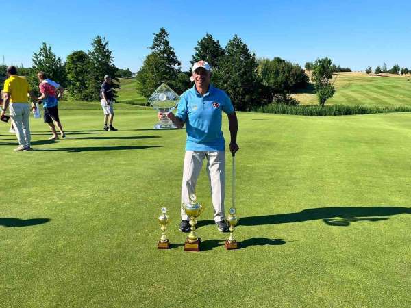Milli golfçü Mehmet Kazan Çekya'da şampiyon oldu - İstanbul haber