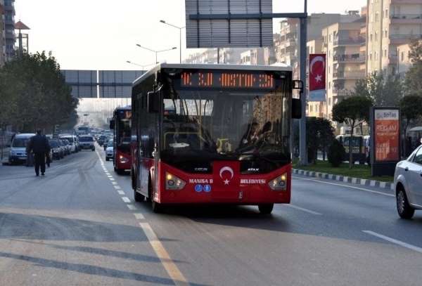Bayramda kırmızı otobüsler ve elektrikli otobüsler ücretsiz