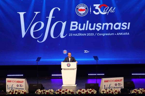 Memur-Sen Başkanı Yalçın: 'Kamu görevlileri için ise yeni bir sendikal yasaya ihtiyaç var'