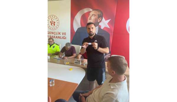 U17 Türkiye Şampiyonası 1 Kademe müsabakalarının kuraları çekildi