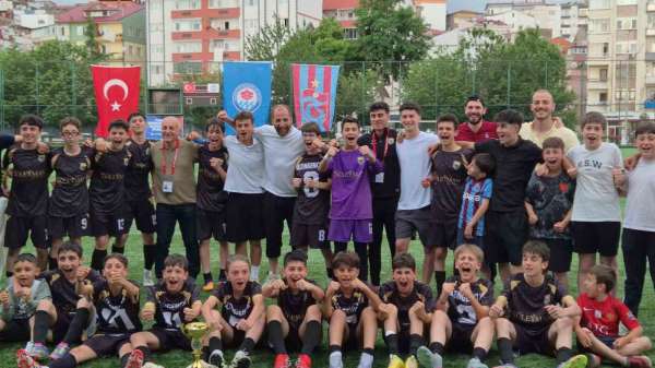 U13 Trabzon Şampiyonu Altın Gençlik oldu