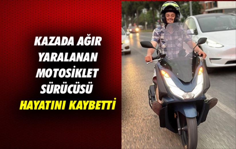 Samsun'da kazada ağır yaralanan motosiklet sürücüsü hayatını kaybetti