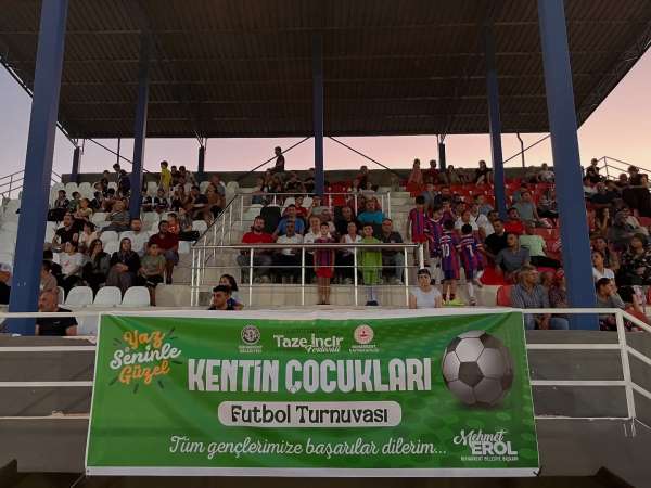 Buharkent'te 'Kentin Çocukları' futbol turnuvasında ilk düdük çaldı