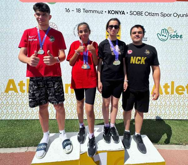 Osmaniyeli özel sporcular, Konya'dan madalyalarla döndü