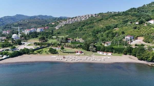 Perşembe Kadınlar Plajı yenilenen yüzüyle hizmete açıldı