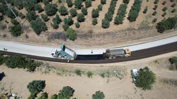 Manisa'da 500 kilometrelik yol ağı asfaltlandı