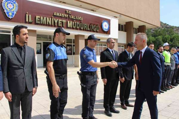 Amasya'nın yeni emniyet müdürü Ayhan Saraç göreve başladı