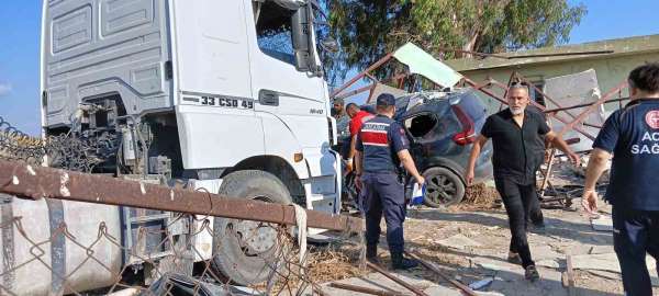 Mersin'de trafik kazası: 1 ölü, 6 yaralı