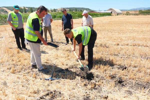 Bursa'nın 'Özel Tarım Ekibi' toprak analizi için yol çıktı