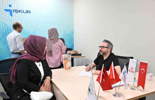 İş arayanlar ile işverenler BTSO İstihdam Merkezi'nde buluşuyor