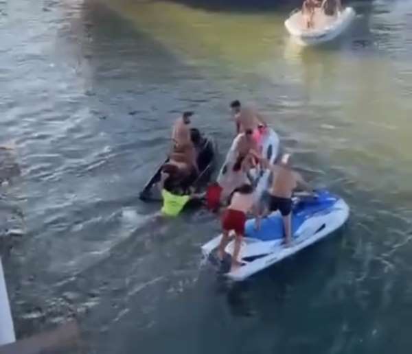 Akçakoca'da jetski kazası: 1'i ağır 2 yaralı