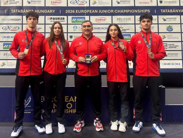 Erzincanlı milli sporcular Avrupa üçüncüsü olan Türkiye'nin gururuna ortak oldu