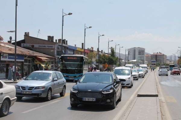 Sivas'ta araç sayısı 170 bine dayandı