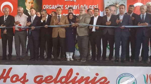 Erciş Organize Sanayi Bölgesi'nin açılışı yapıldı - Van haber