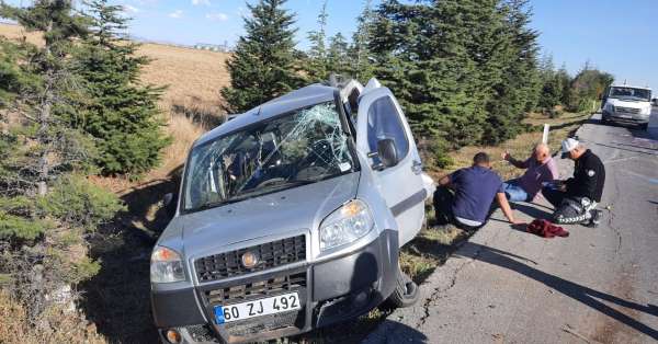 Kazada yaralılara sendika başkanı müdahale etti - Eskişehir haber