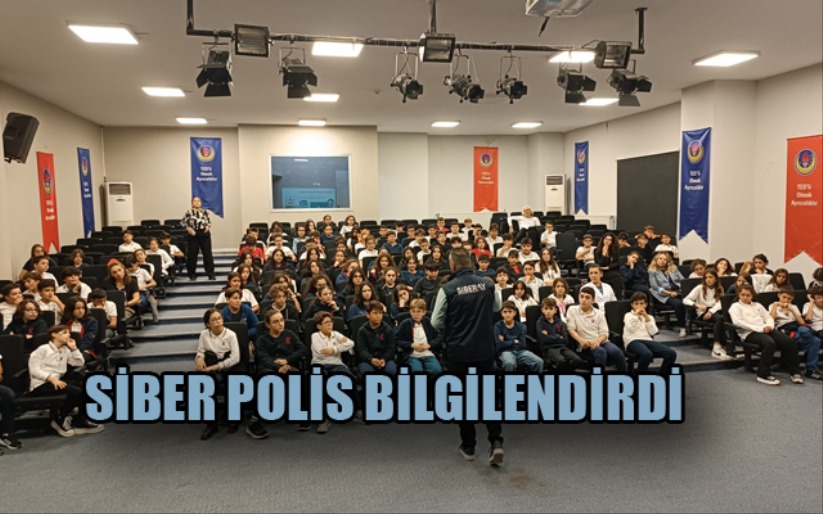 Siber polis bilgilendirdi