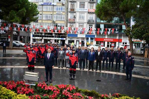 Başkan Doğan: 'İtfaiyenin yaptığı hizmet her türlü takdirin ötesinde'