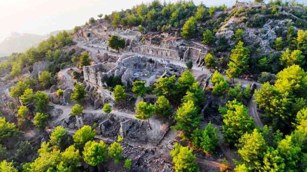 Syedra Antik Kenti turizme kazandırılıyor