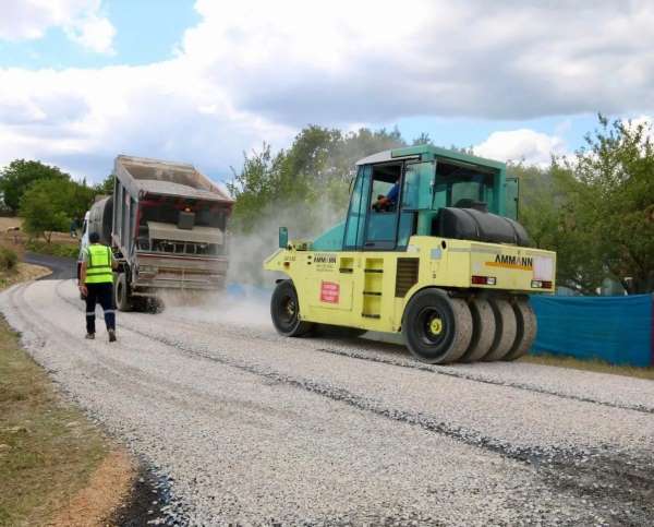 Sinop'ta köy yollarına 230 km asfalt yapıldı