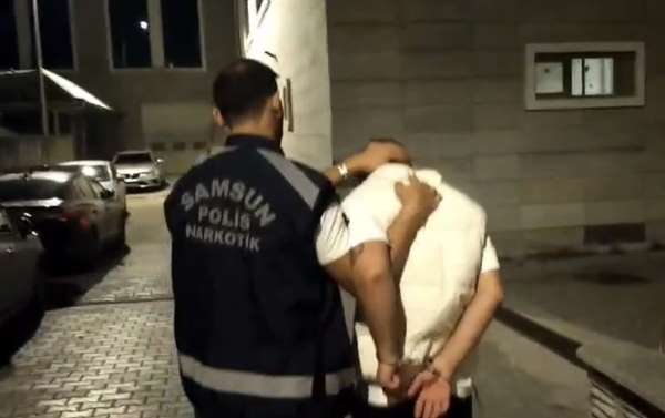 10 yıl 10 ay hapis cezasıyla aranan şahıs Samsun polisinden kaçamadı