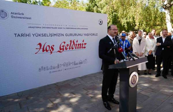 Atatürk Üniversitesi 'Araştırma Üniversiteleri' sıralamasında devler liginde