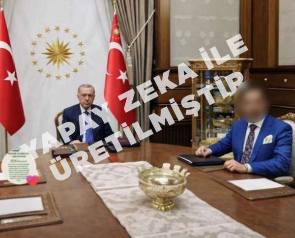 Cumhurbaşkanı Erdoğan ve Bakan Gürlek'in fotoğraflarıyla WhatsApp paylaşımı yapan şüpheli gözaltında