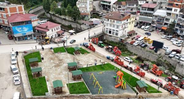 Gölköy'e modern meydan kazandırıldı