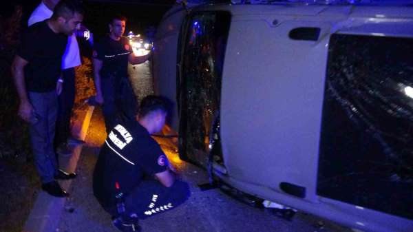 Kırmızı ışık ihlali kazaya neden oldu: 2'si turist 3 yaralı