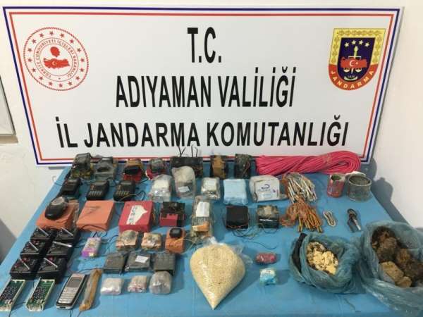 Teröristlerin gömdüğü patlayıcılar bulundu