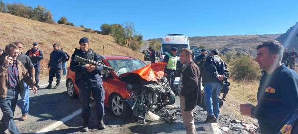 Giresun'da trafik kazası: 5 kişi yaralı