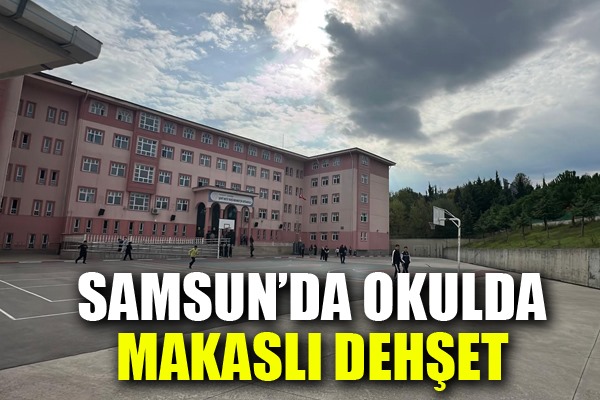Özel eğitim öğrencisi okulda arkadaşını makasla yaraladı