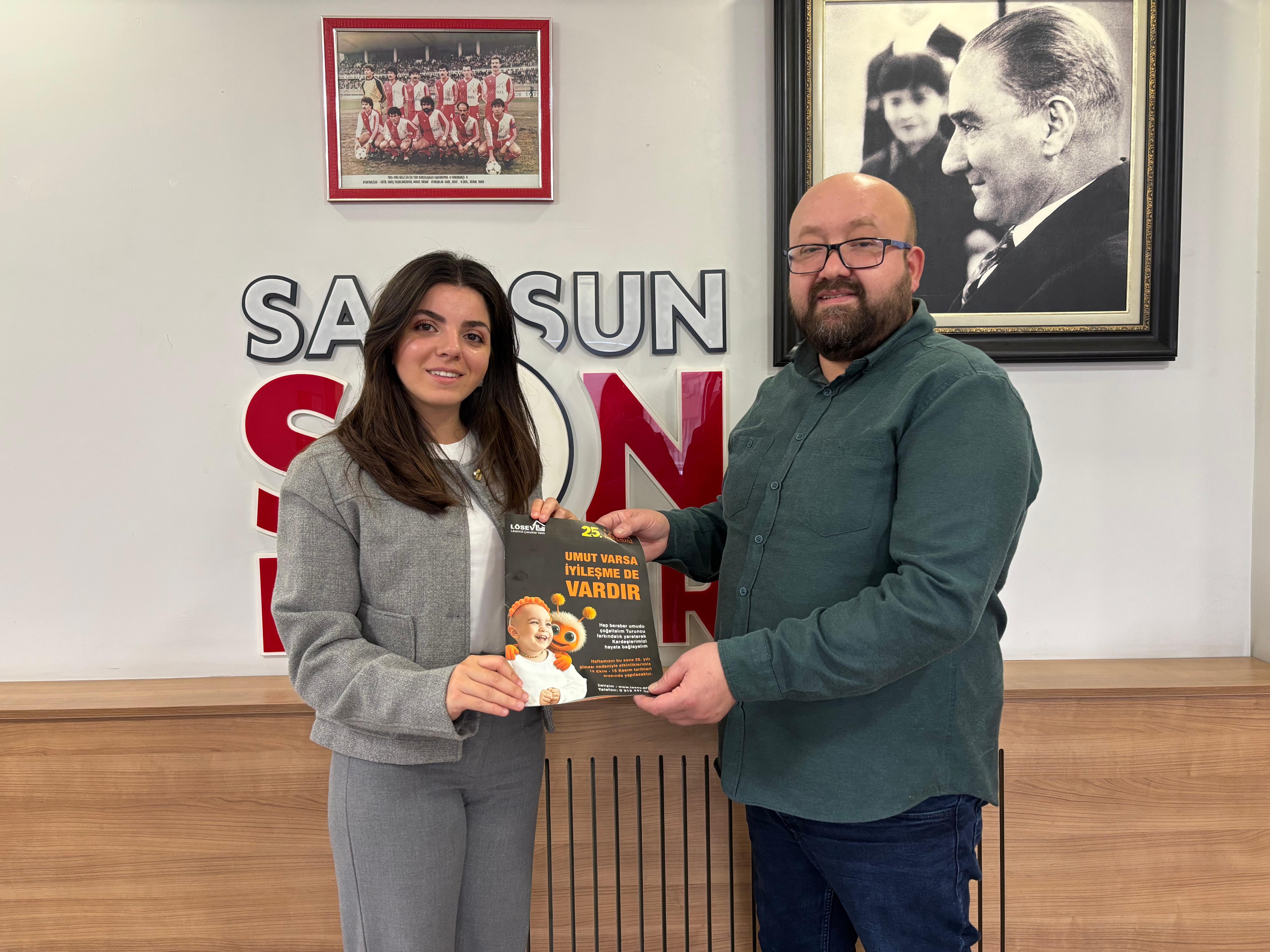 LÖSEV'den Samsun'a 'Turuncu Destek' Çağrısı