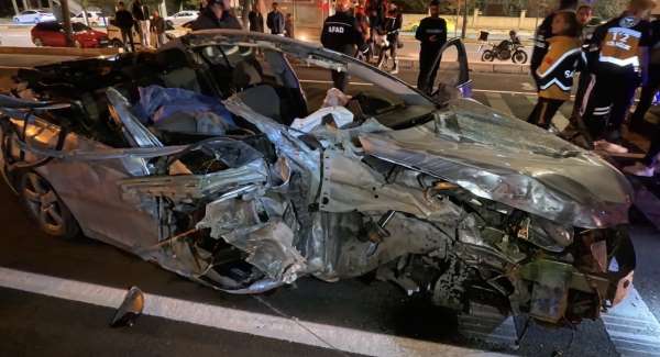 Aksaray'da 1 kişinin öldüğü kazada otomobil sürücüsü tutuklandı