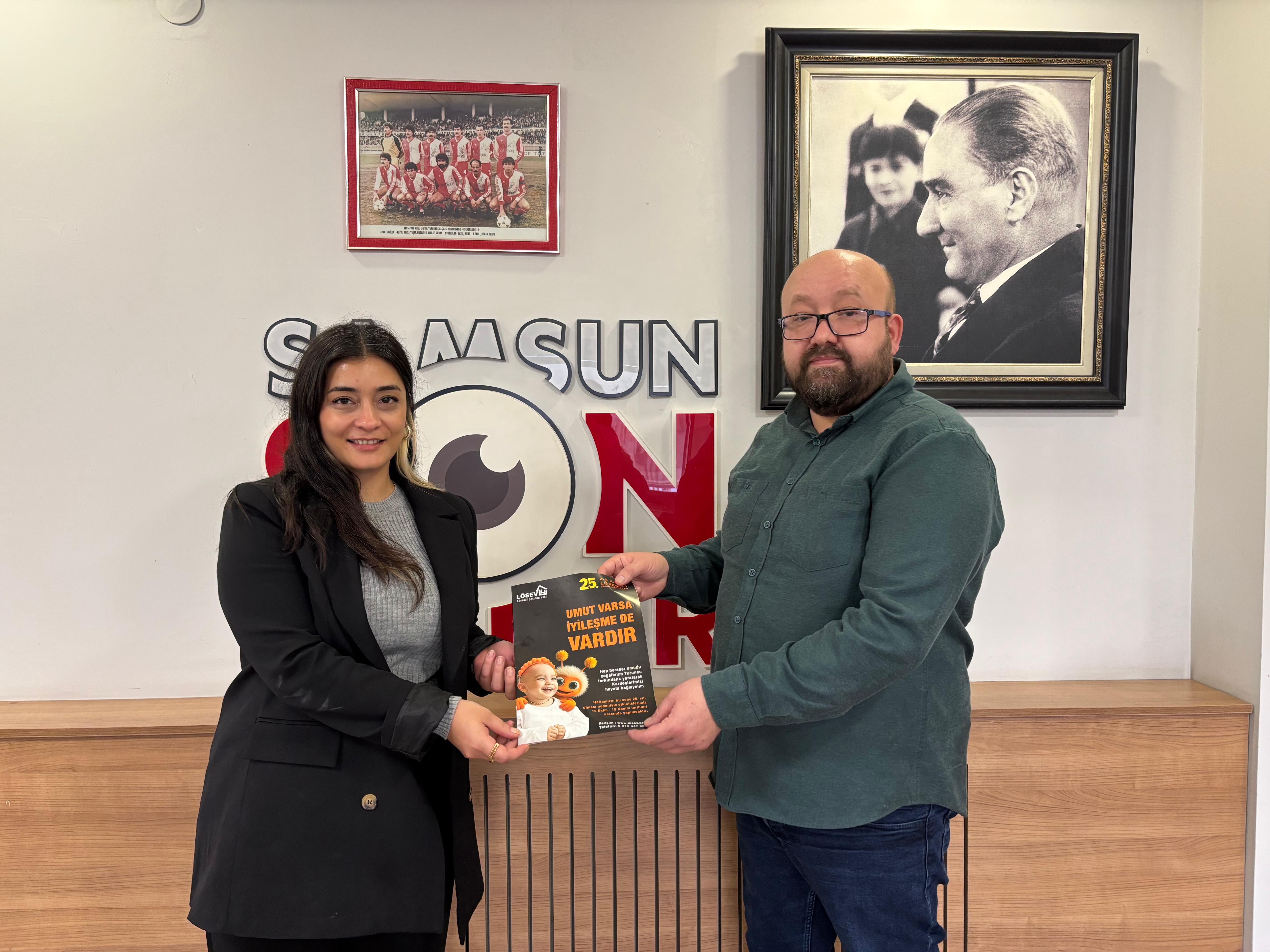 LÖSEV'den Samsun'a 'Turuncu Destek' Çağrısı