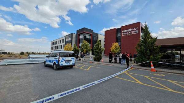 ERÜ Rektörlüğü: 'Bu elim olay yalnızca üniversitemizi değil, şehrimizi ve ülkemizi de derinden yaralamıştır'