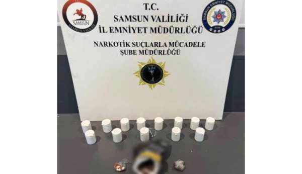 İlkadım'da 5 bin 630 uyuşturucu hap ele geçirildi