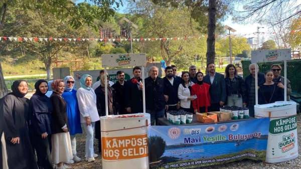 Sinop'ta üniversite öğrencleri piknikte buluştu