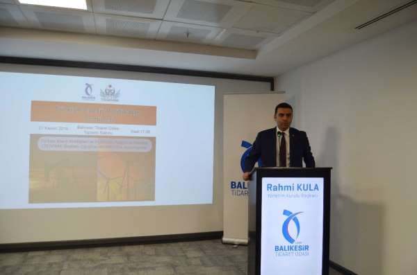 Balıkesir'de 'Türkiye Enerji Politikaları semineri düzenlendi 