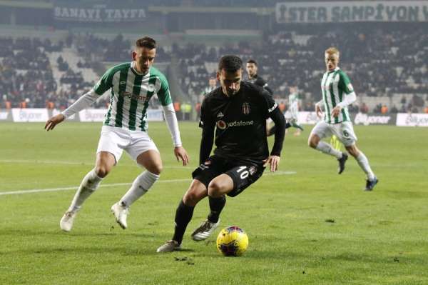 Süper Lig: Konyaspor: 0 - Beşiktaş: 1 (Maç sonucu) 