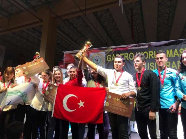 Uluslararası yemek yarışmasına Şehit Erol Olçok MTAL damgası 