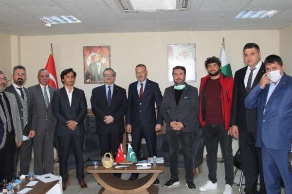 Pakistan Büyükelçisi Konya'da