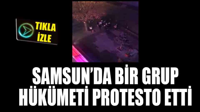 Samsun'da yüksek kur protestosu