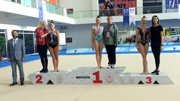 Antalyaspor Cimnastik Takımı, Mersin'de de kürsüye çıktı - Antalya haber