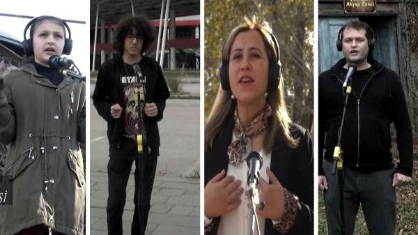 Tekkeköy'de öğrenci ve öğretmenlerden anlamlı klip - Samsun haber