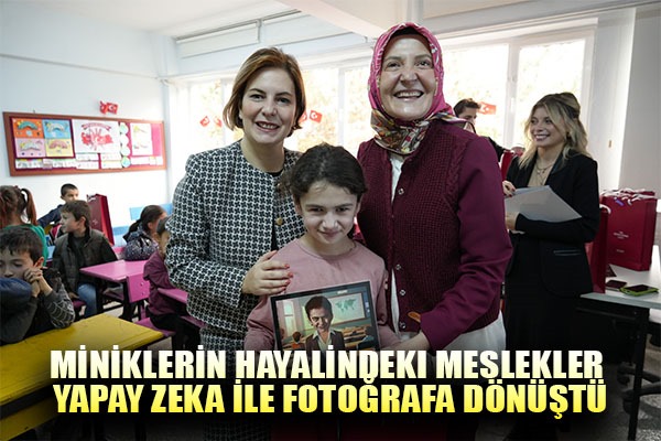 Miniklerin hayalindeki meslekler yapay zeka ile fotoğrafa dönüştü