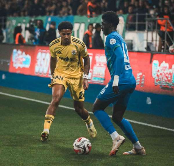 Trendyol Süper Lig: Çaykur Rizespor: 2 - Fenerbahçe: 0