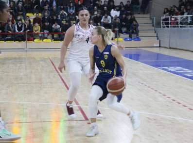 Türkiye Kadınlar Basketbol 1. Ligi: Elazığ İl Özel İdare: 86 - Edremit Belediye 