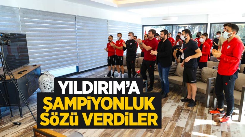 Samsunspor'dan şampiyonluk sözü