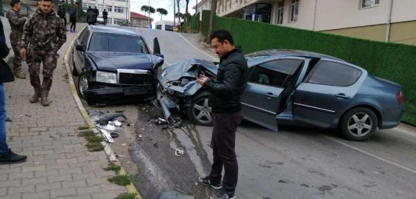 Sinop'ta trafik kazası: 1 yaralı 